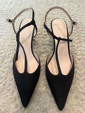 Tuckernuck Black Grosgrain Margot Heels